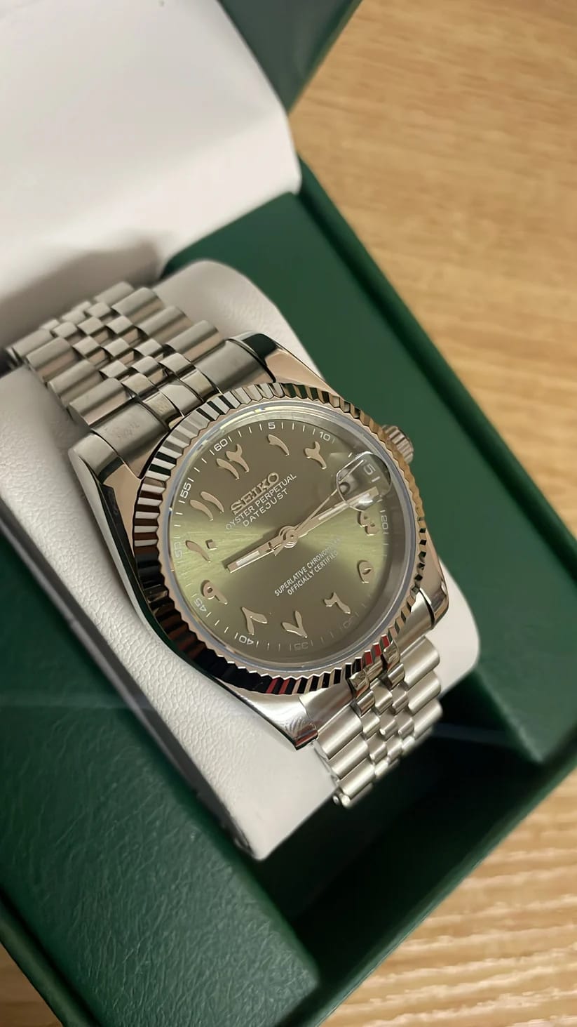 Arabic Number Dial Watch