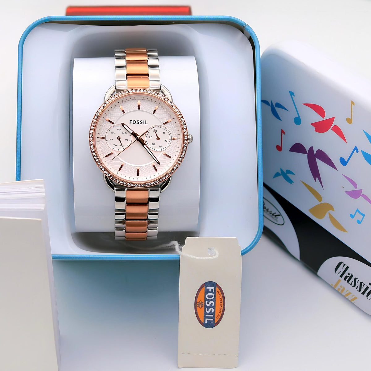 Taillor Chronograph Diamond Bezel Watch