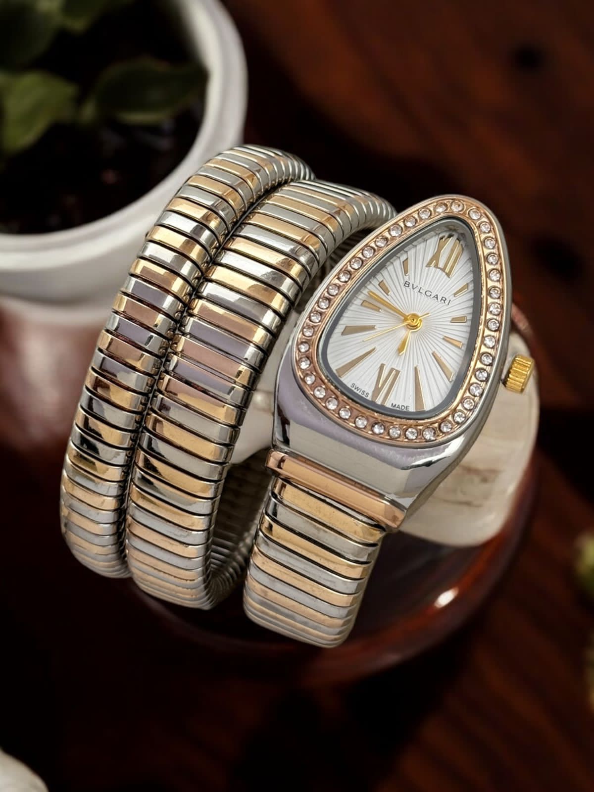BVLGARI-SNACK-MIX-STRAP Watch Strap