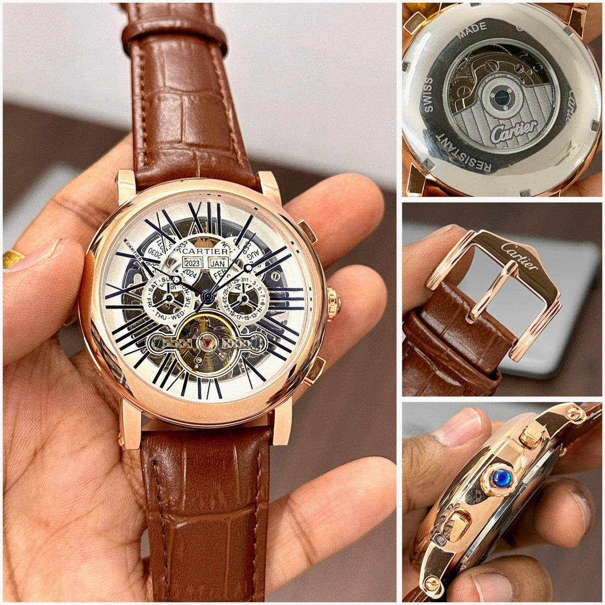 Cartier Rose Gold Watch