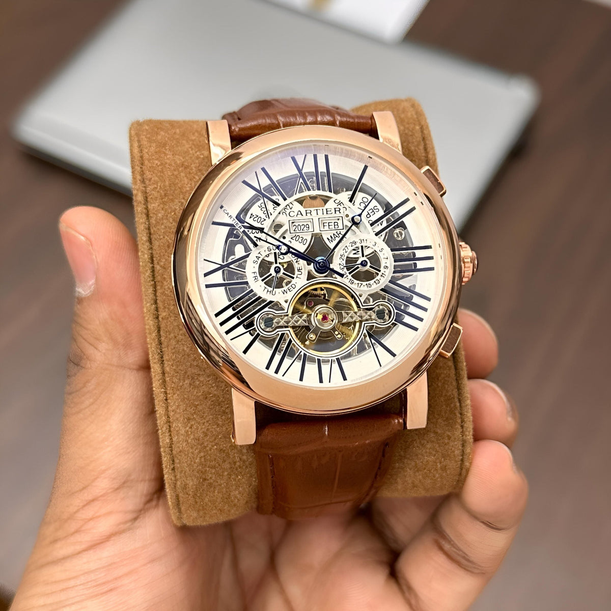 Cartier Rose Gold Watch
