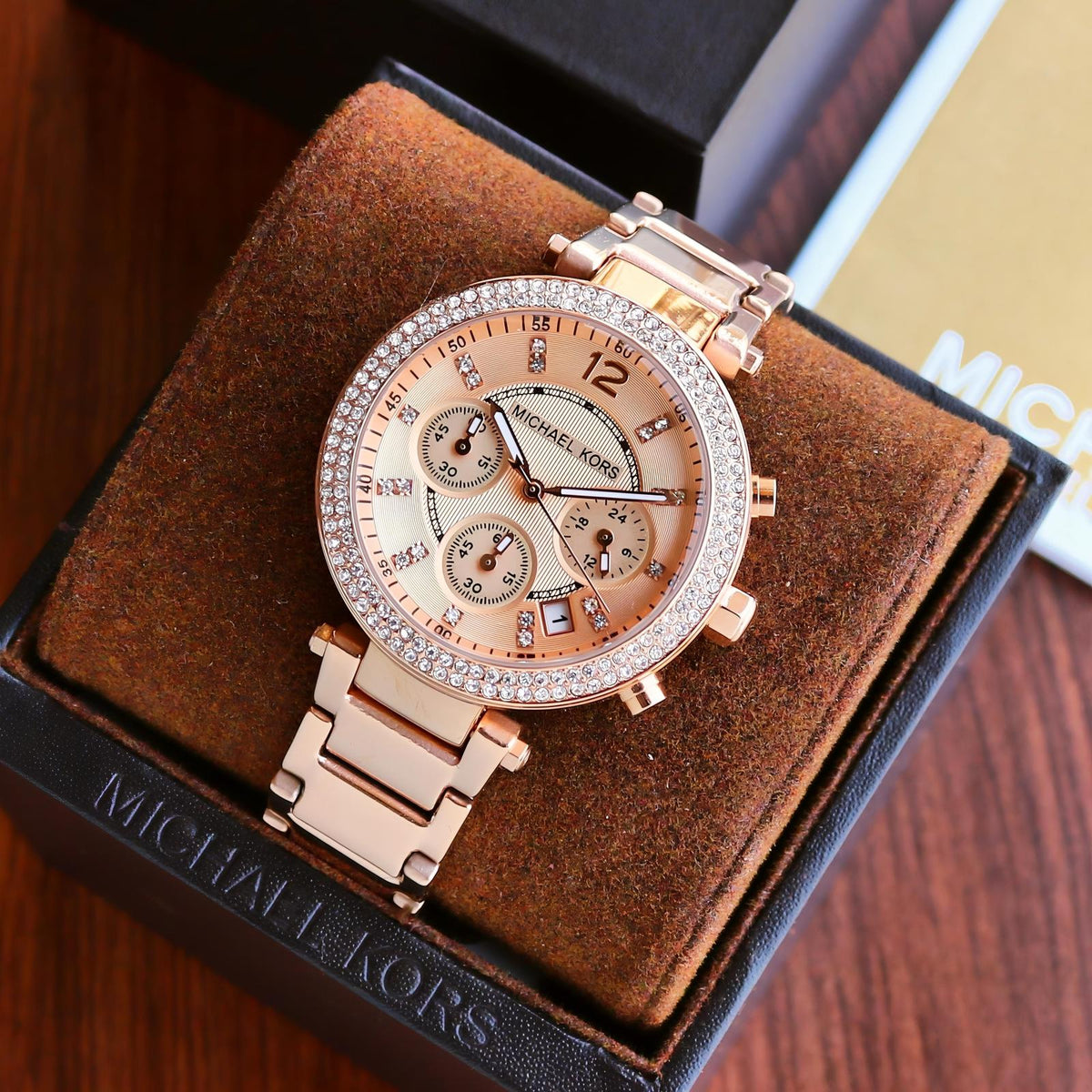 Michael Kors Parker Women's Rose Gold Watch 39mm