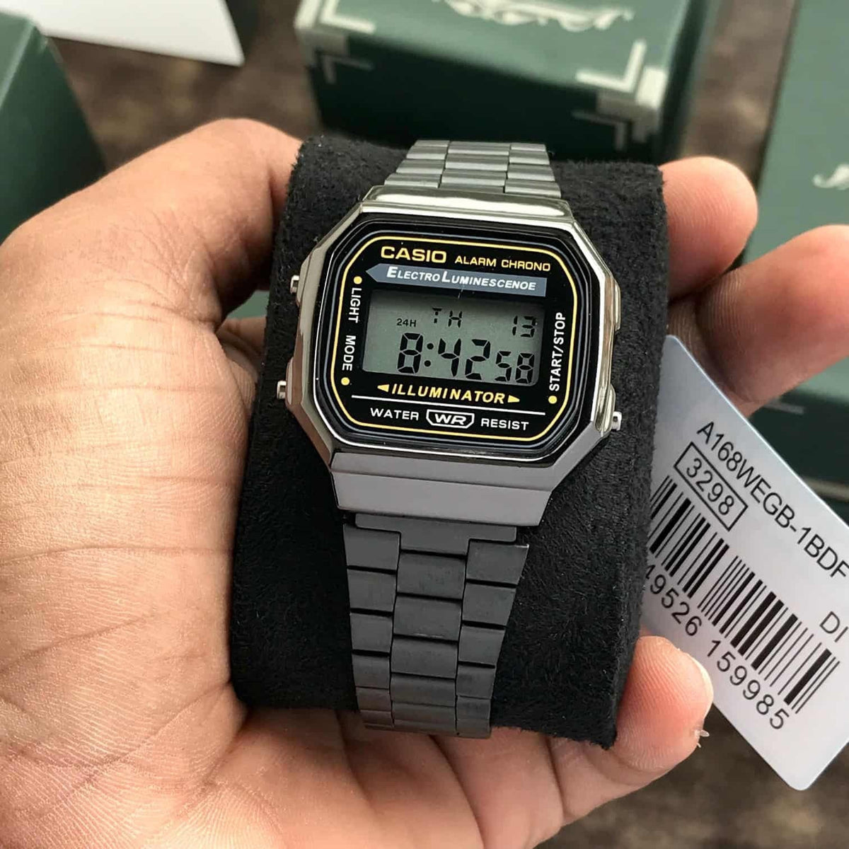 CASIO VINTAGE-168 UNISEX (BLACK)