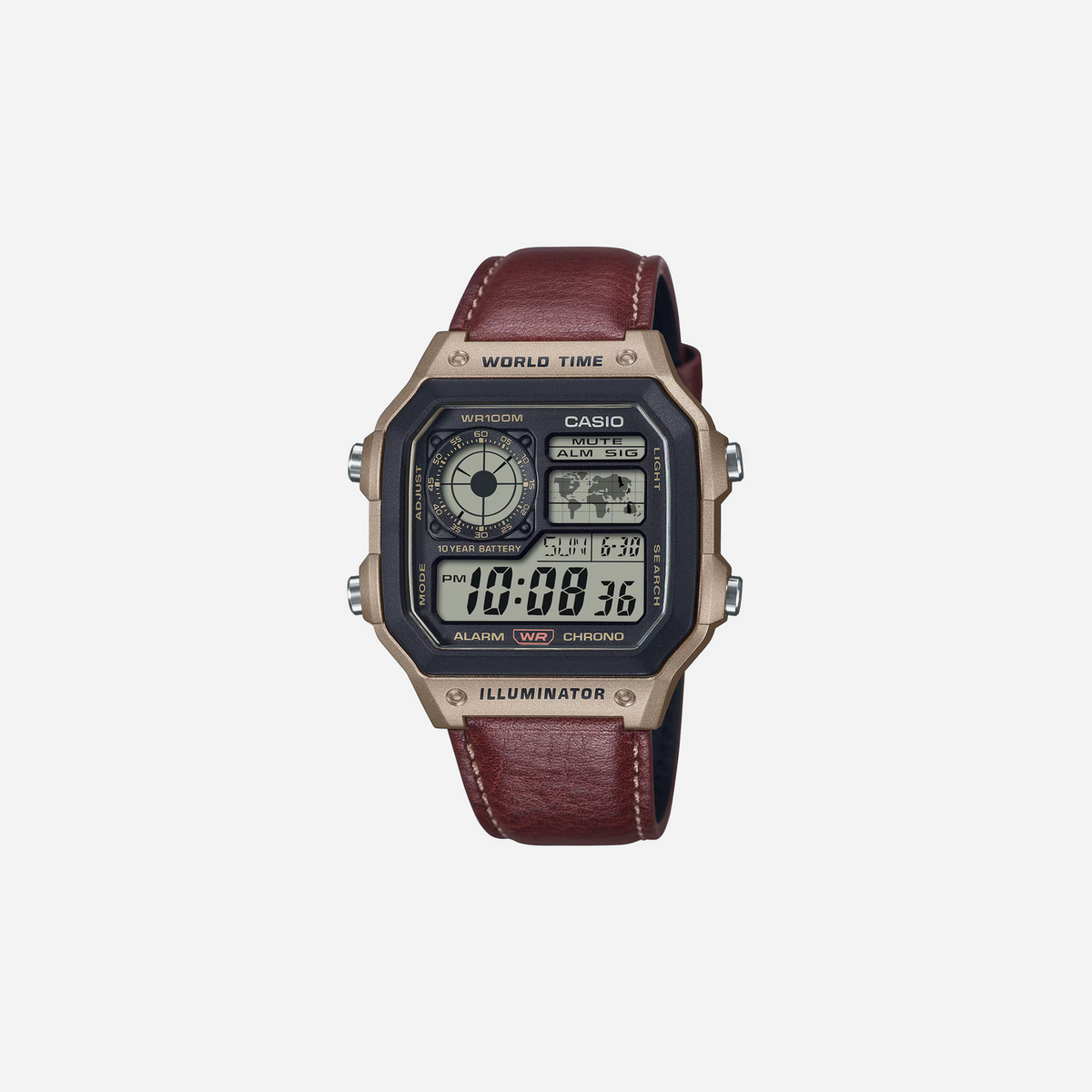 CASIO AE 1200 LEATHER