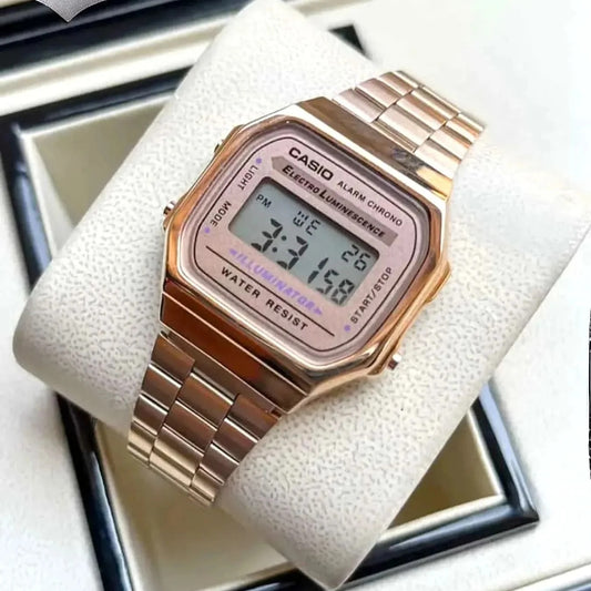 CASIO VINTAGE-168 UNISEX (ROSE GOLD)