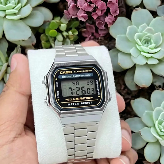 CASIO VINTAGE-168 UNISEX (SILVER)