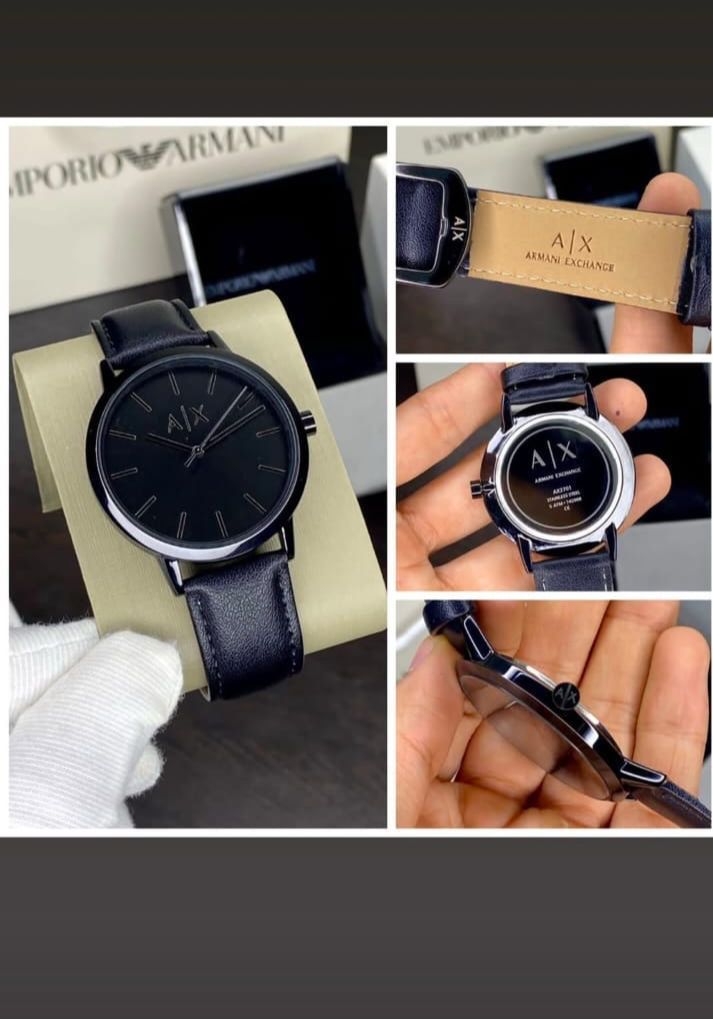 A/X Premium Leather Watch