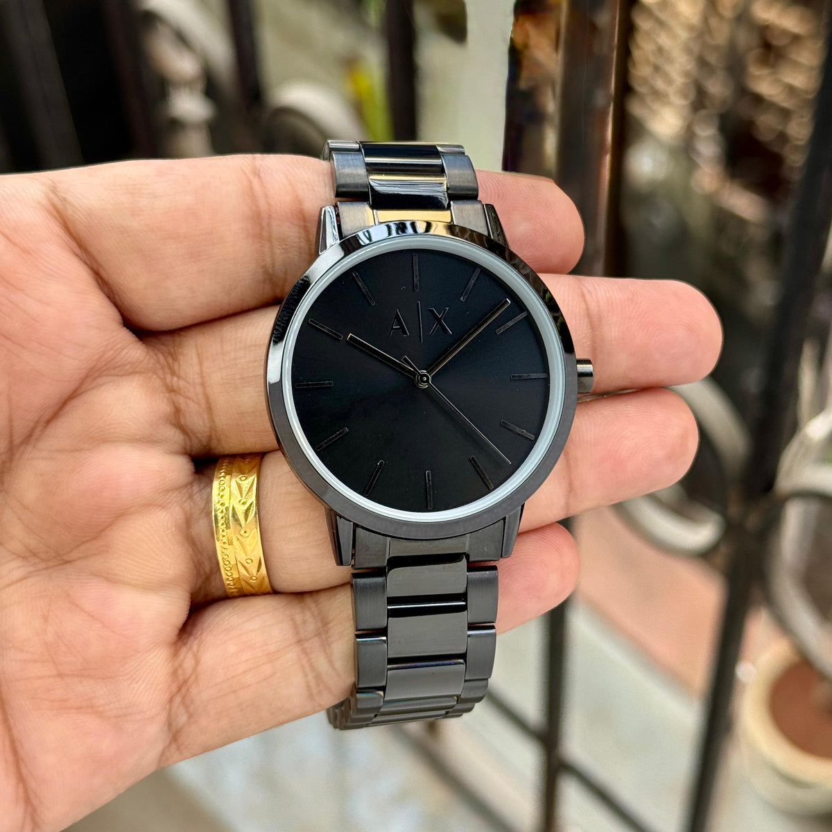 Men's Black Watch Ax E250