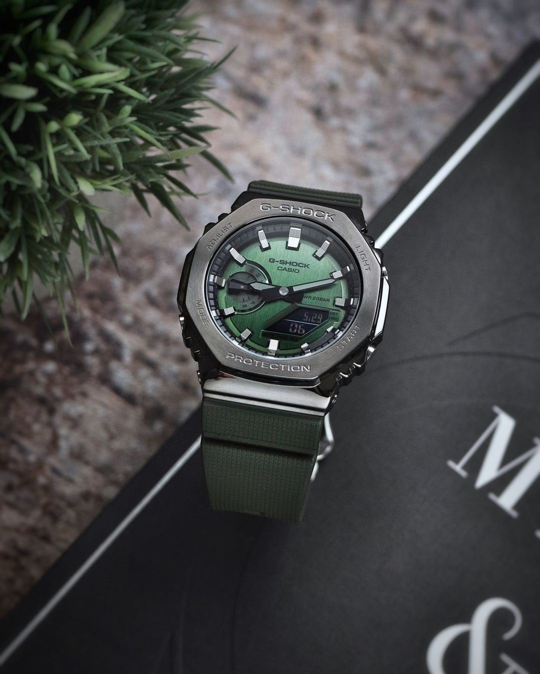 Casio G-Shock GM-2100 Metal Green Watch