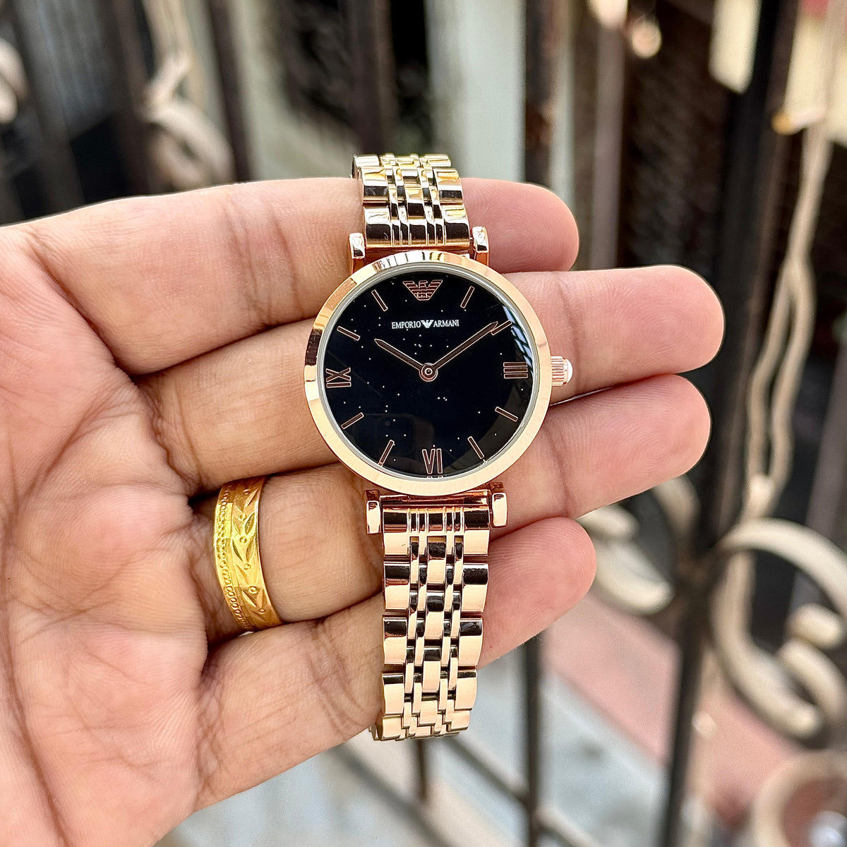 Emporio Armani Women's Black Watch