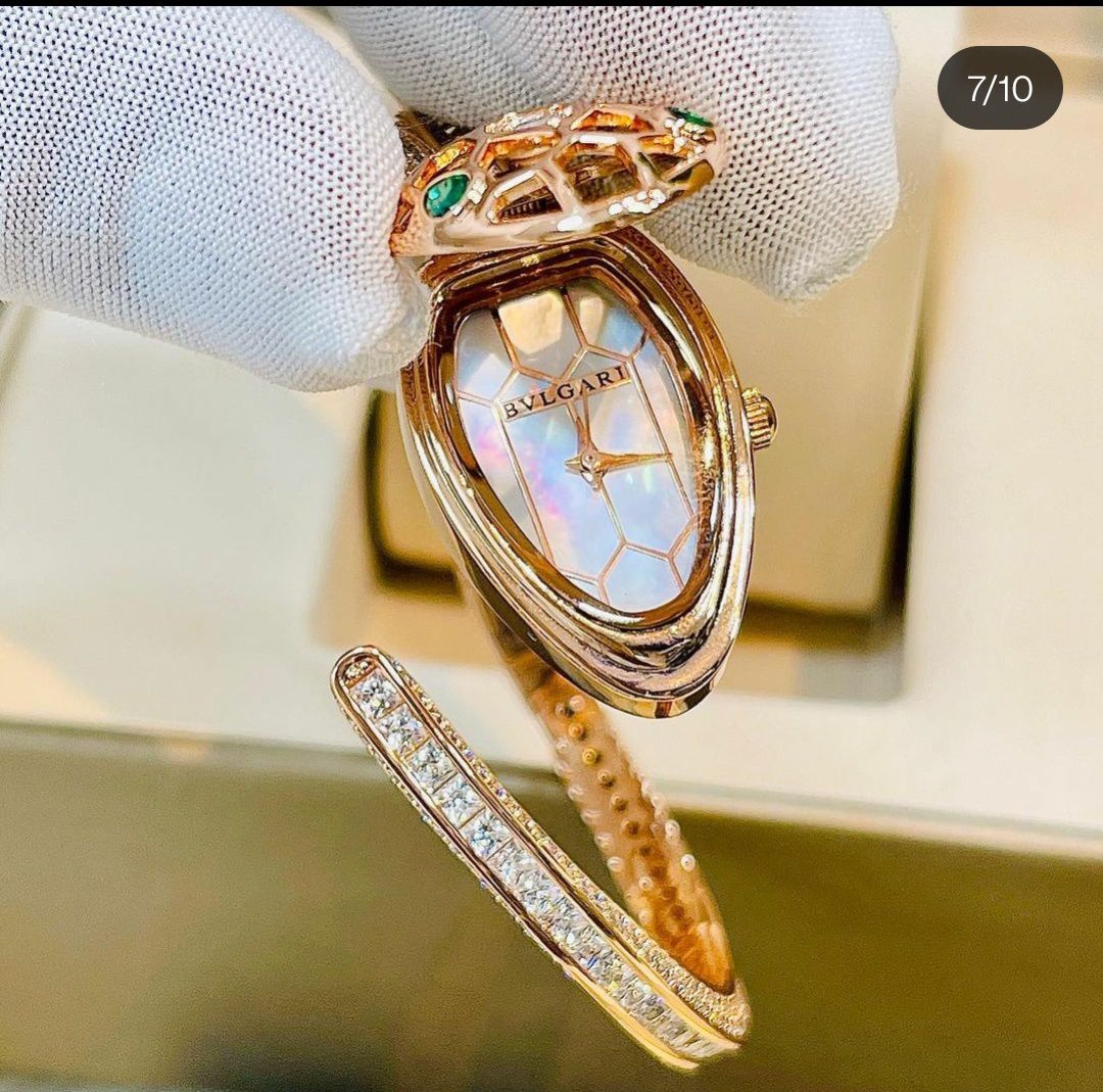 BVLGARI Bracelet Watch Gold Finished