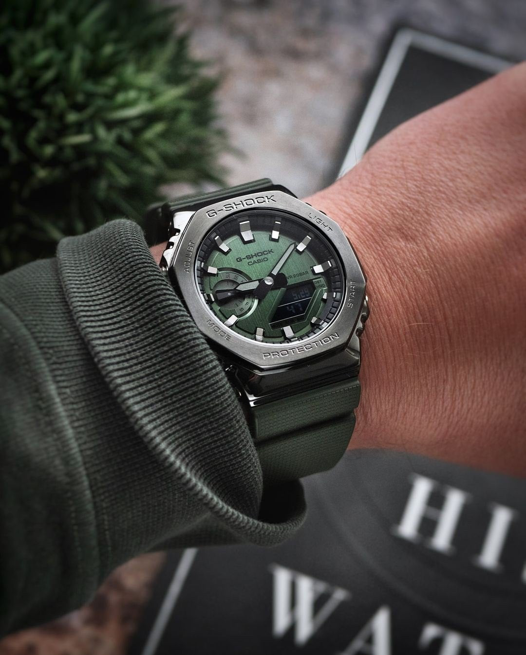 Casio G-Shock GM-2100 Metal Green Watch