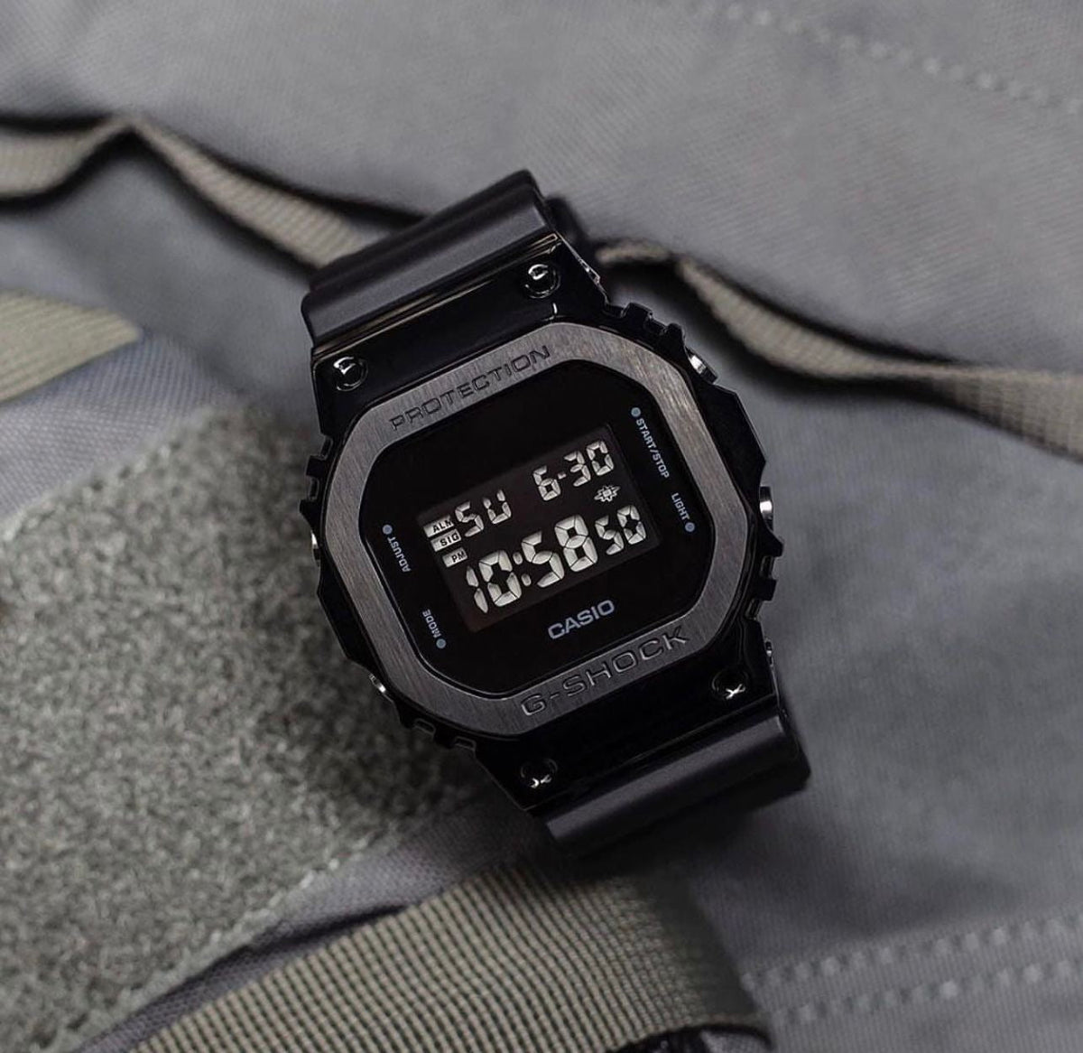 Casio G-Shock DW-5600 Metal Digital Watch Black