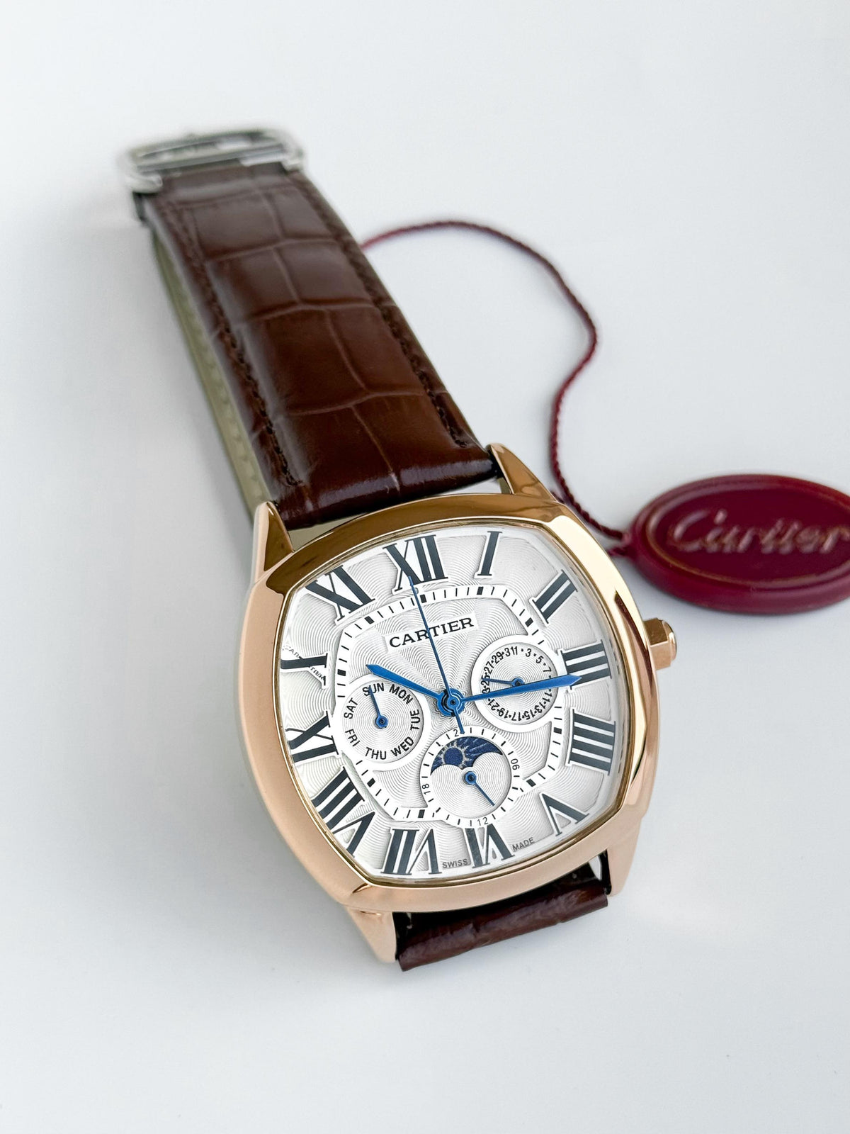 Cartier Men's Square Watch 42mm