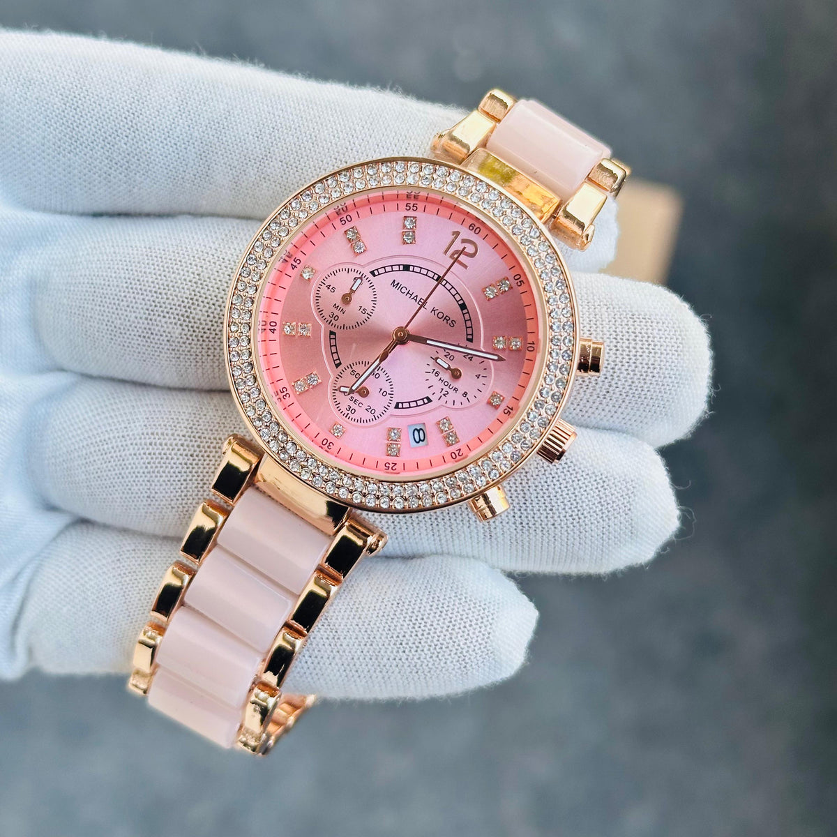 Michael Kors Parker Women's Rose Gold Watch