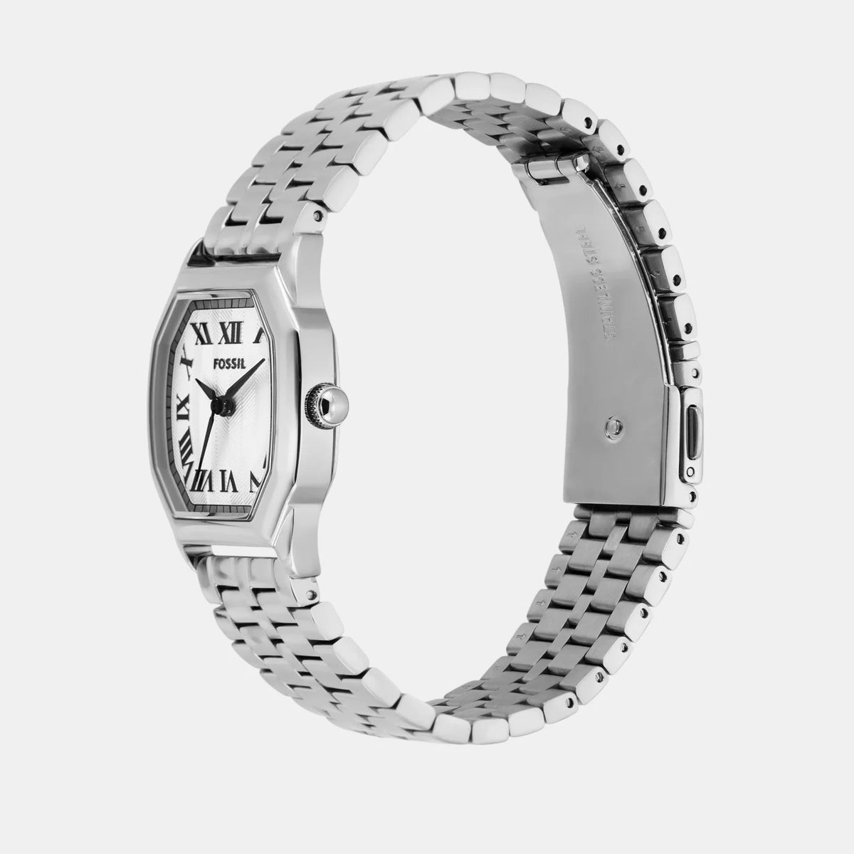 Fossil Quadro Silver Watch