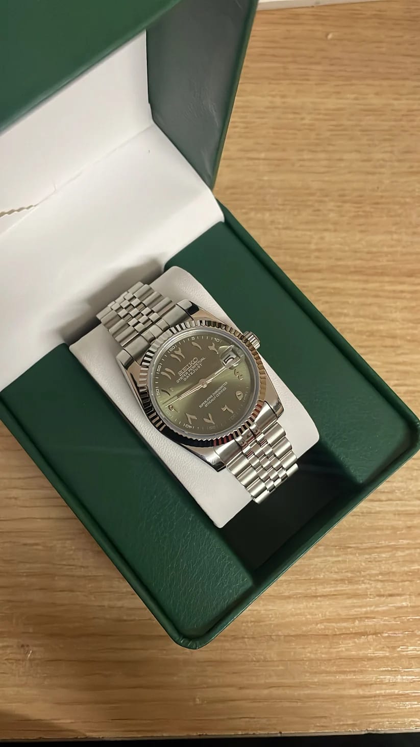 Arabic Number Dial Watch