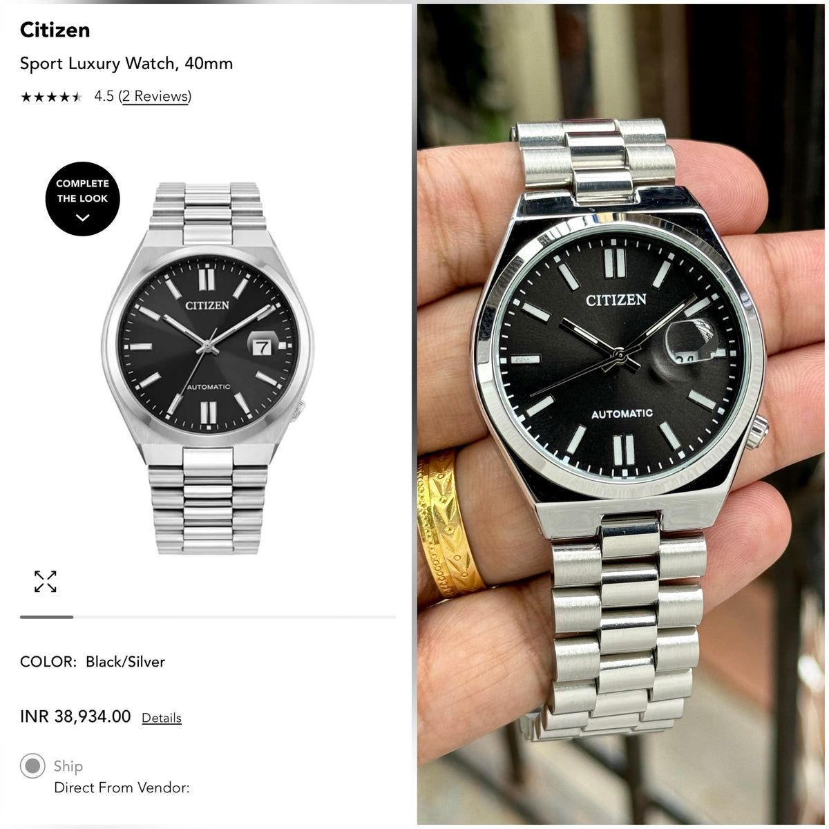 Citizen E52534 Men's Watch